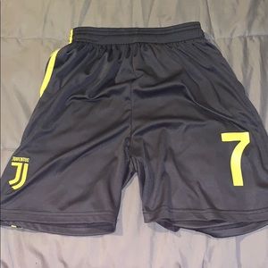 Adidas juventus soccer shorts